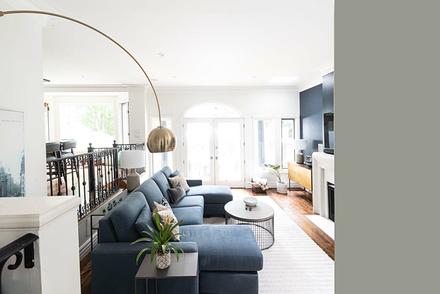 Leacrest Living Room After - Side Doors