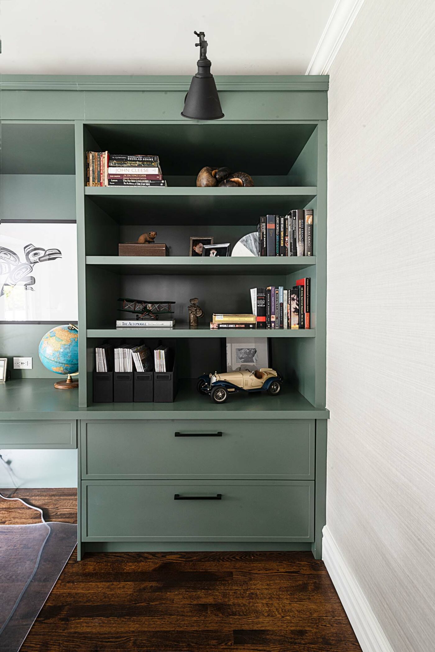 Leacrest Office After - Built Ins