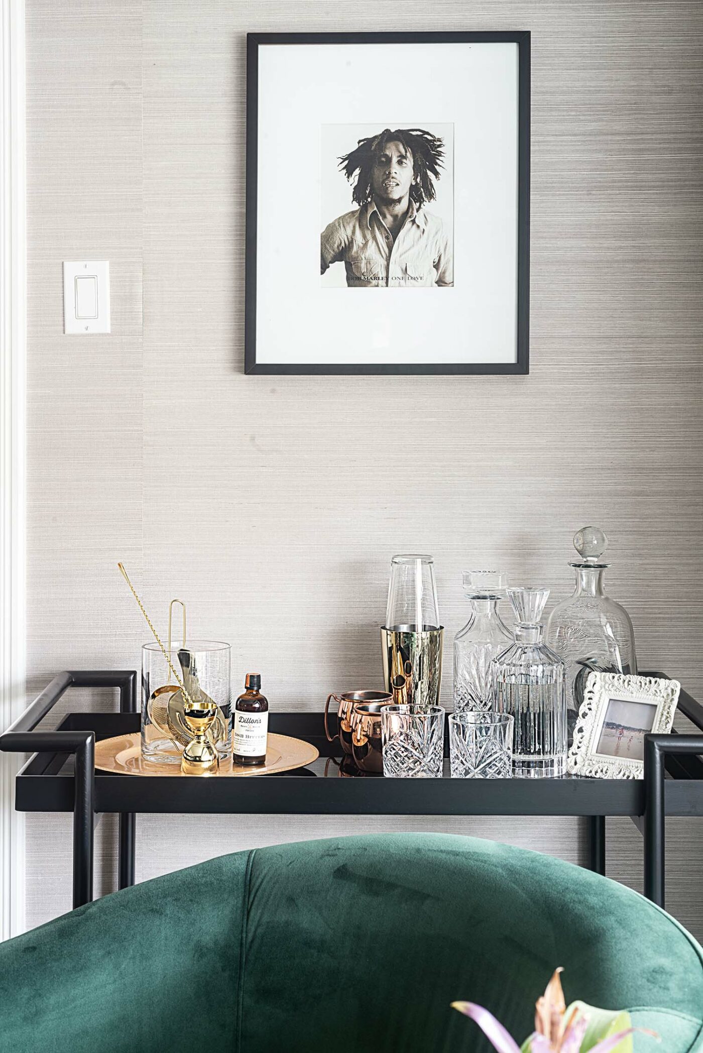 Leacrest Office After - Bar Cart