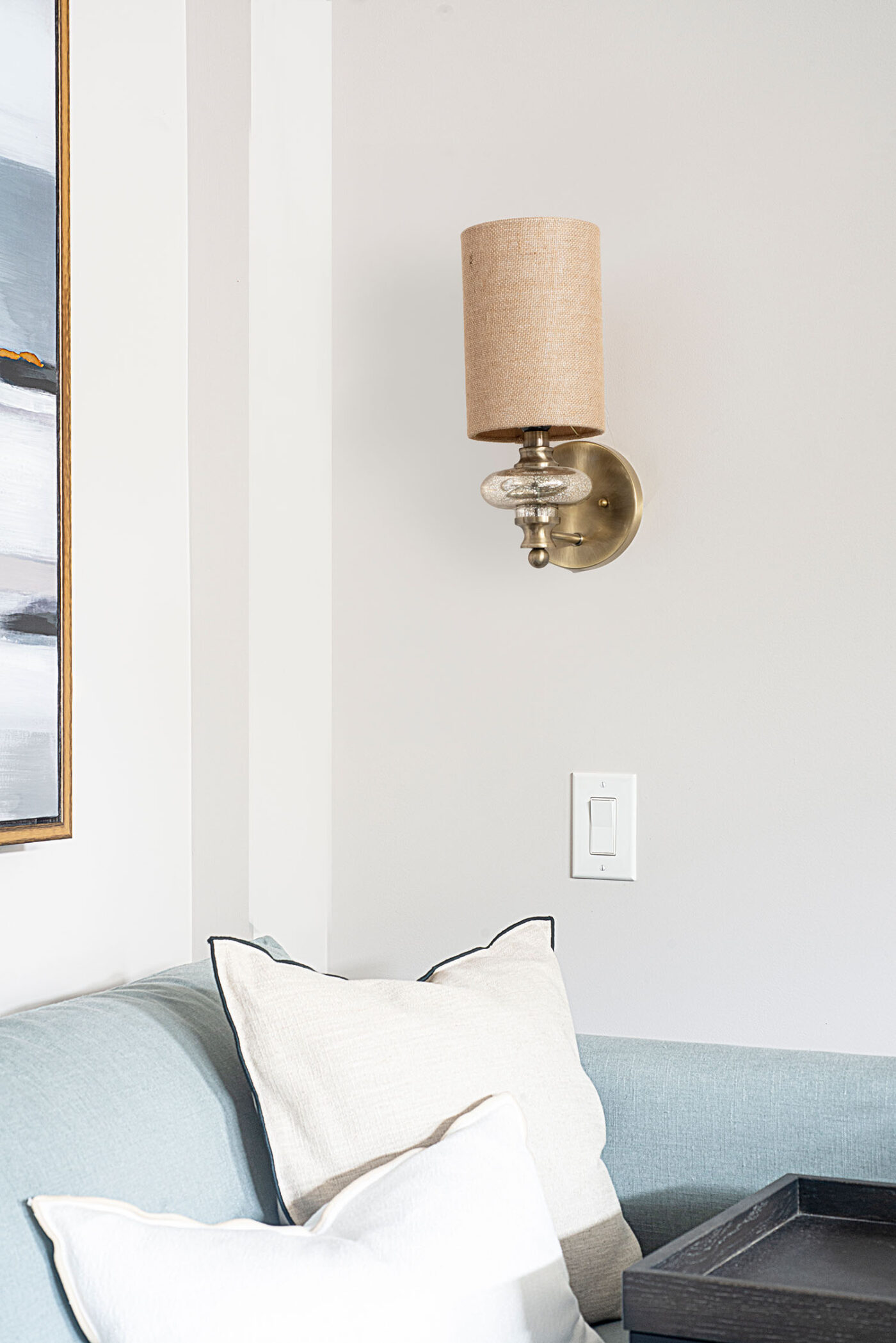 Laneway - Living Room - Cushions and Wall Fixture