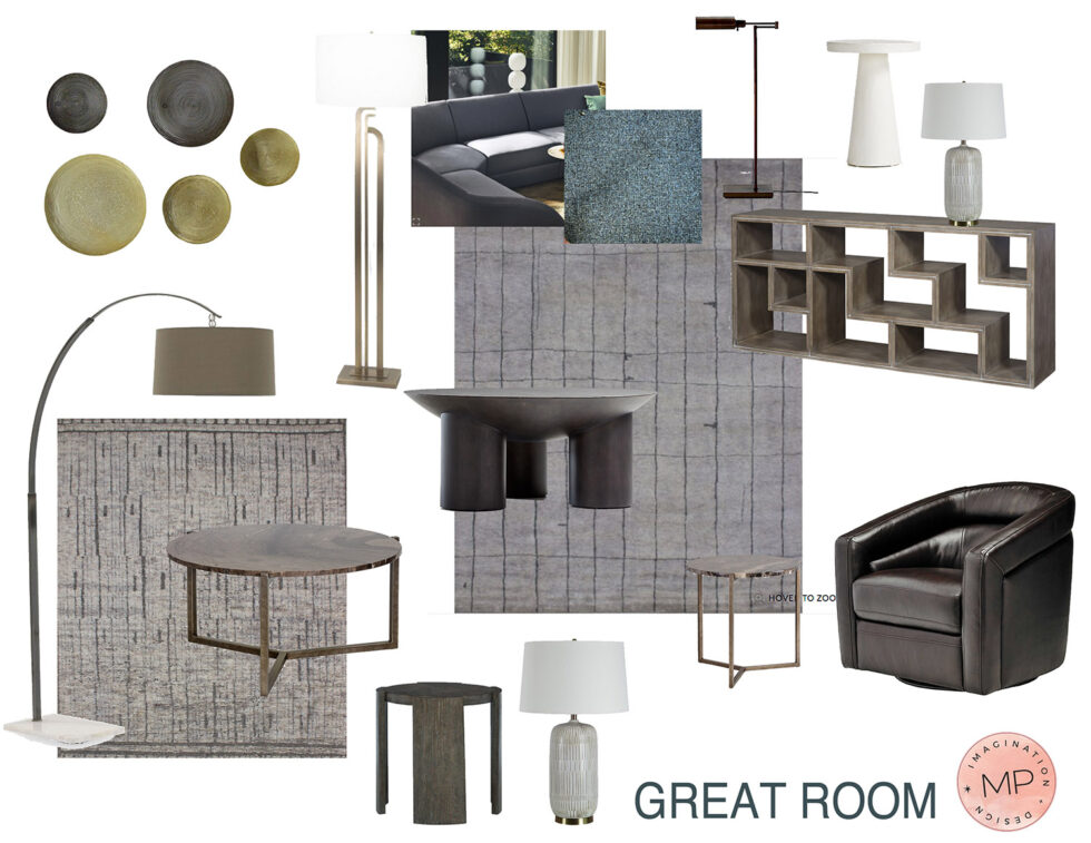 Durant Great Room Concept Board