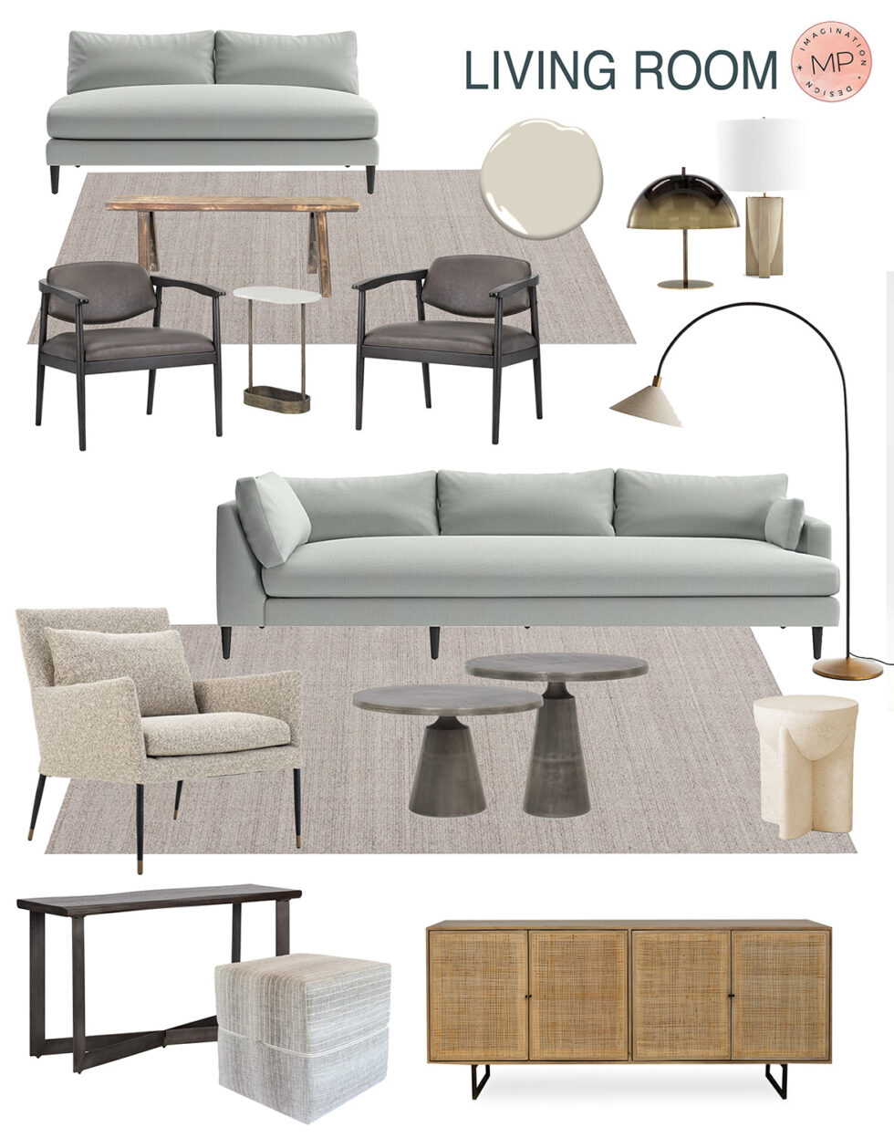 Monarch Park Living Room Board