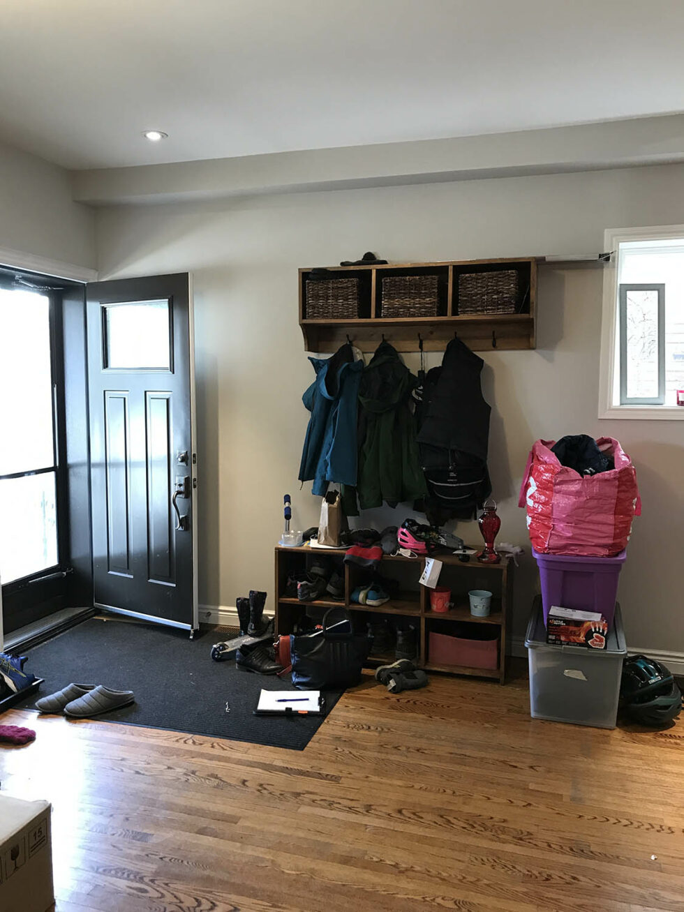 Monarch Park - Entry Way Before