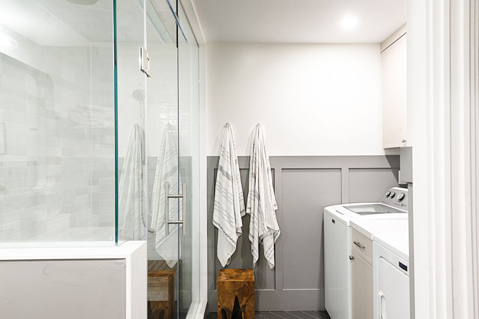 Keystone 2 - Basement Bathroom & Laundry ROom