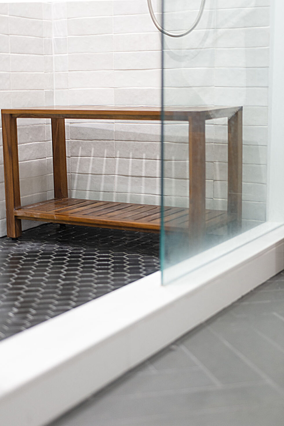 Keystone 2 - Basement Bathroom Shower Seat