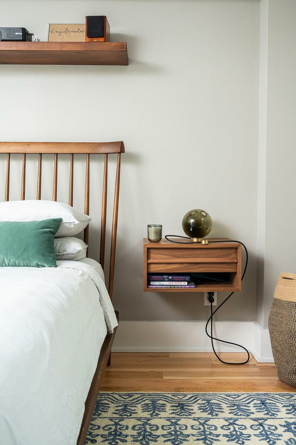 Bonnie Brae Principal Bedroom Floating Side Table