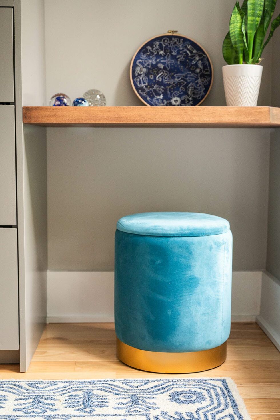 Bonnie Brae Principal Bedroom Nook Ottoman