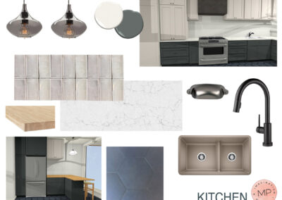 Bonnie Brae Kitchen Design Board