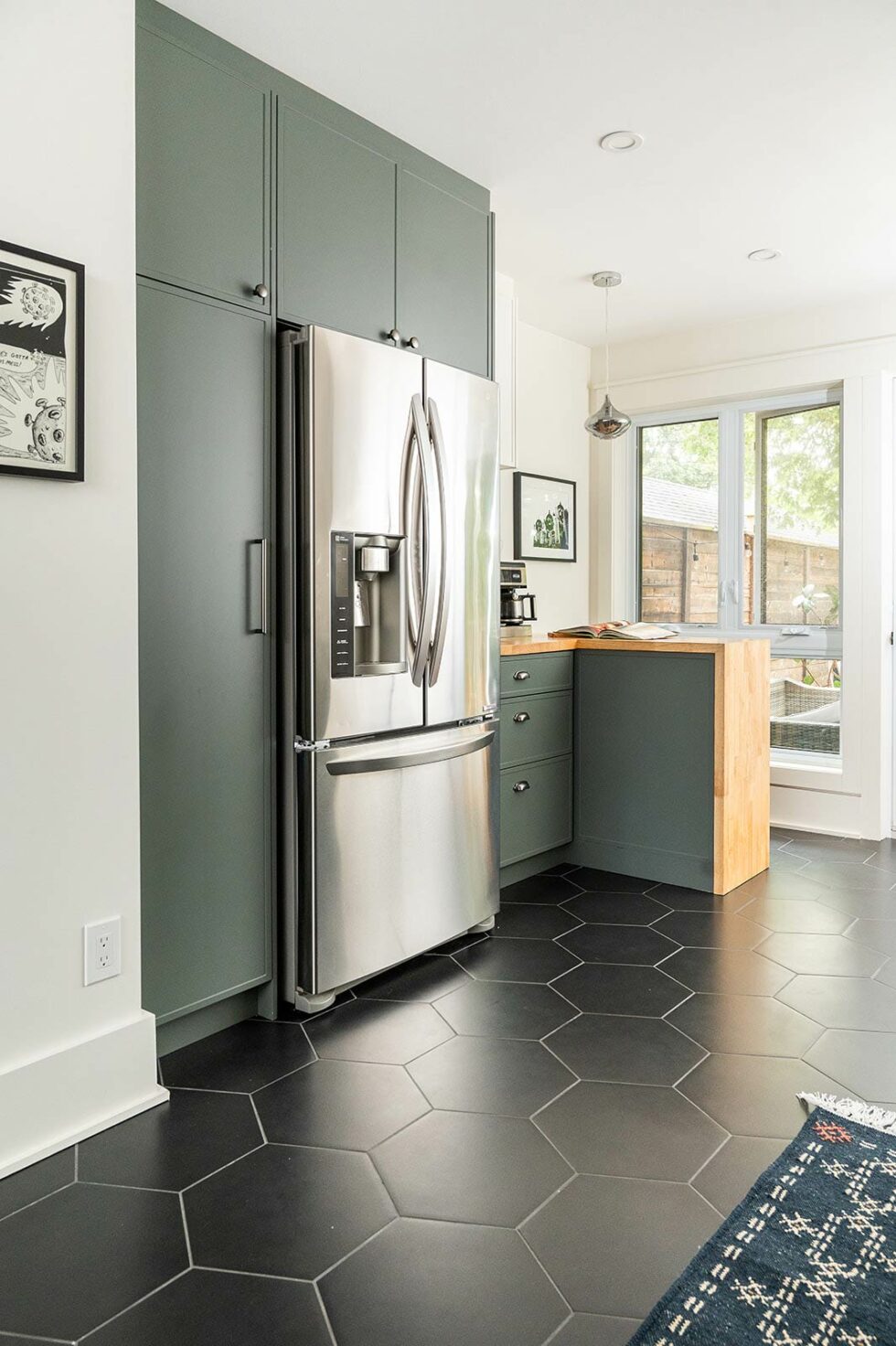 Bonnie Brae Kitchen + Fridge