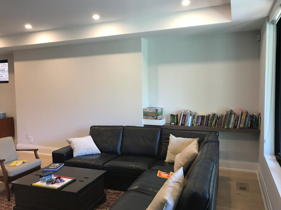 Silverbirch - Living Room Before