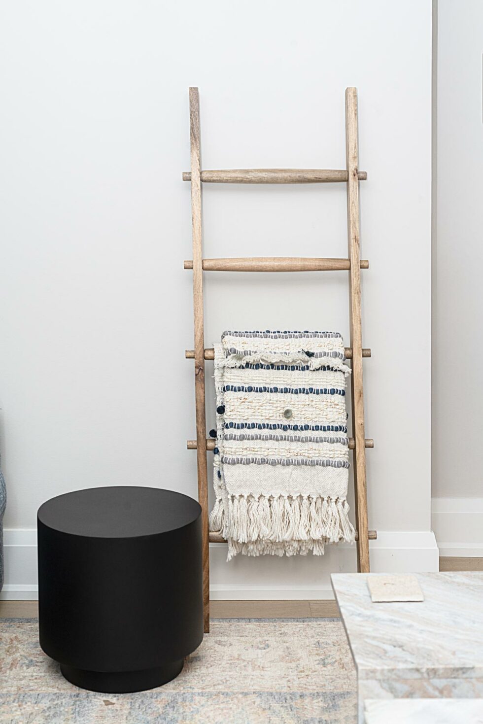 Silverbirch - Living Room - Blanket Ladder